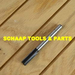 Groeffrees 10mm x 90mm HW-hardmetaal zij- en onderkant snijdend schacht 8mm | 24243-5-10030